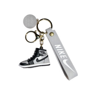 Nike Jordan 01 Sneaker Basketball Grey Keychain
