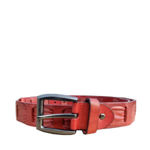 Roberto Raniera SS23 Red Leather Belt - Nanni