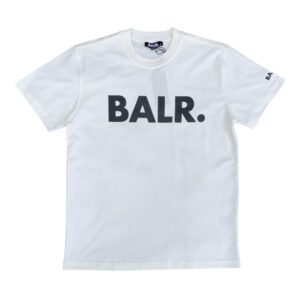 BALR Signature Logo White Crewneck T-Shirt