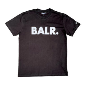 BALR Signature Logo Black Crewneck T-Shirt