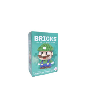 Bricks Mini Figure Super Mario Luigi Building Blocks