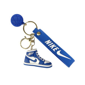 Nike Jordan 01 Sneaker Basketball Blue Keychain
