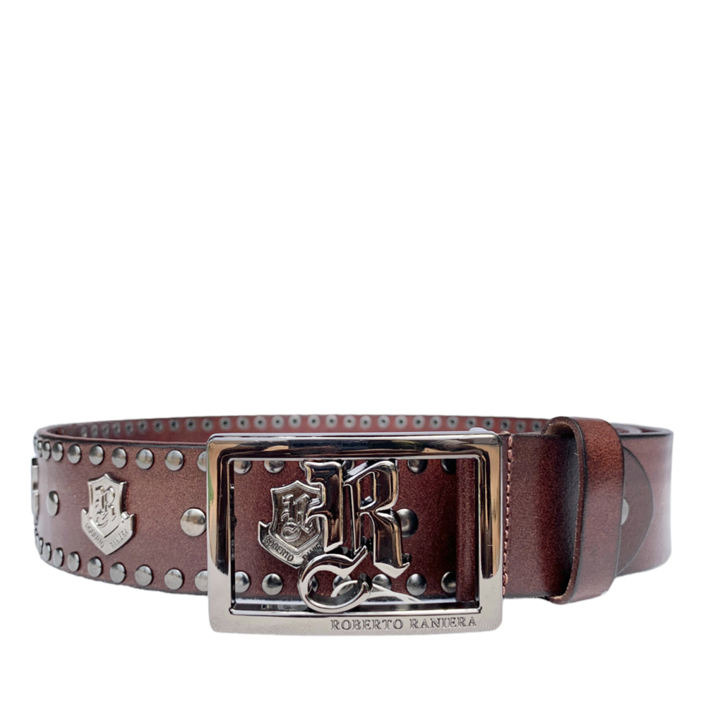 Roberto Raniera 01 Brown Leather Belt - DOT Made