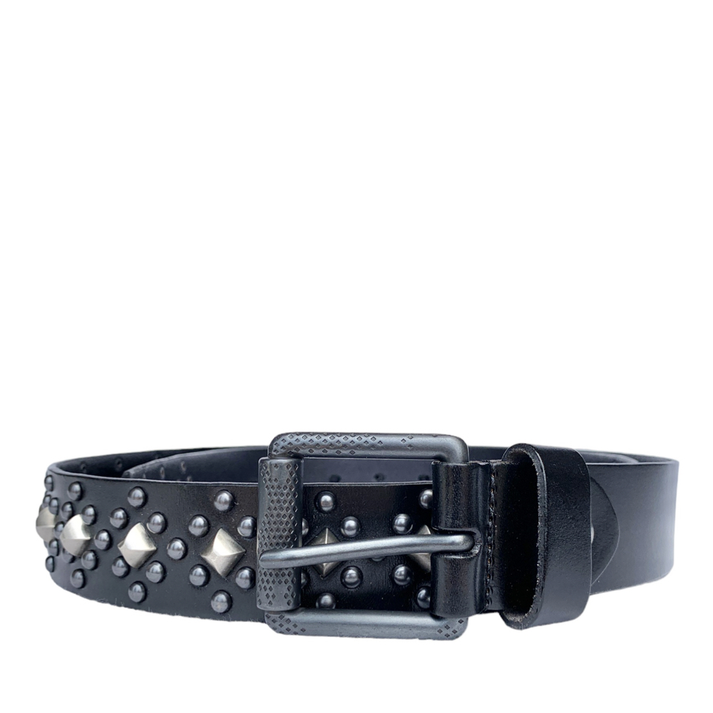 Roberto Raniera Exclusive 02 Black Leather Belt - DOT Made