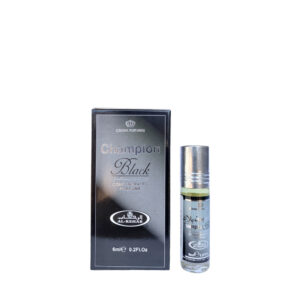 Al-Rehab Crown Perfumes Champion Black Concentrated Attar Oil Parfum 6ml