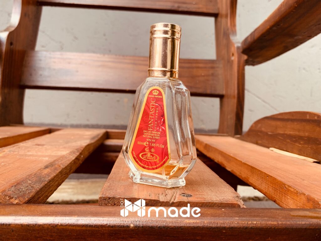 Al-Rehab Fantastic Eau De Parfum, is a fragrant masterpiece meticulously crafted by Crown Perfumes, a renowned name synonymous with dedication to quality and luxury in the world of perfumery.