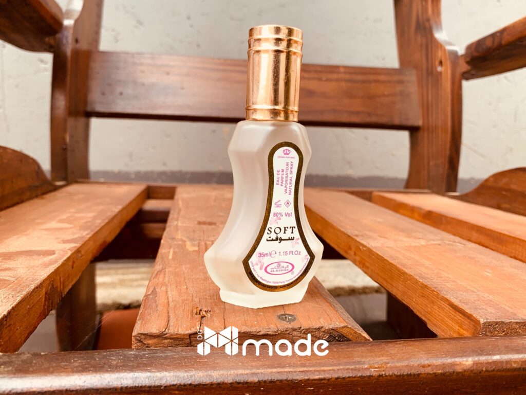 Al-Rehab Soft Eau De Parfum is a delightful fragrance masterpiece by Crown Perfumes, nestled in the heart of Dubai, U.A.E.