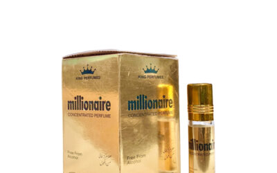 6-Pack Al-Badar King Perfumes Millionaire Attar Oil Parfum 6ml