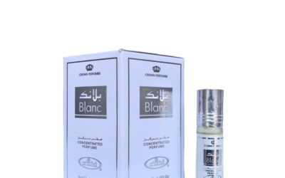 6-Pack Al-Rehab Crown Perfumes Blanc Oil Parfum 6ml