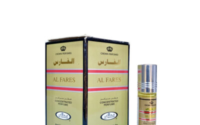 6-Pack Al-Rehab Crown Perfumes Al Fares Concentrated Attar Oil Parfum 6ml