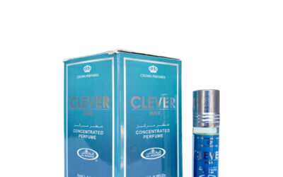 6-Pack Al-Rehab Crown Perfumes Clever Man Oil Parfum 6ml