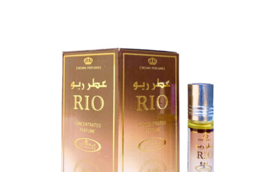 6-Pack Al-Rehab Crown Perfumes Rio Concentrated Oil Perfume 6ml