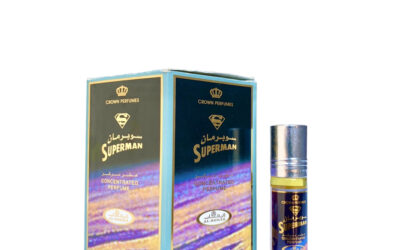 6-Pack Al-Rehab Crown perfumes Superman Oil Parfum 6ml