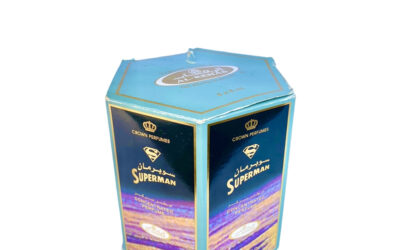 6-Pack Al-Rehab Crown perfumes Superman Oil Parfum 6ml