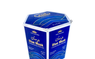 6-Pack Al-Badar King Perfumes Blue Musk Concentrated Oil Parfum 6ml