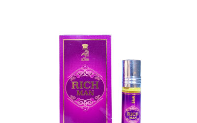 6-Pack Al Towba Rich Man Concentrated Attar Oil Parfum 6ml