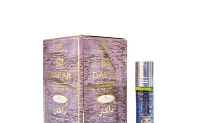 6-Pack Al-Rehab Crown Perfumes Dakar Concentrated Attar Oil Parfum 6ml