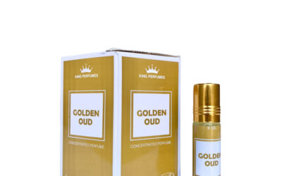 6 Pack Al-Badar King Perfumes Golden Oud Oil Perfume 6ml