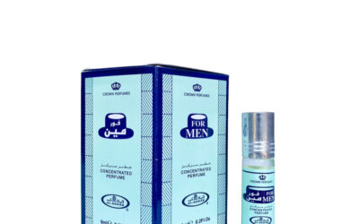 6 Pack Al-Rehab Crown Perfumes For Men Oil Parfum 6ml