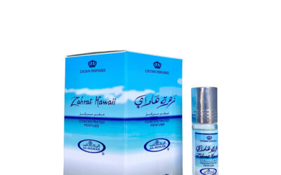 6-Pack Al-Rehab Crown Perfumes Zahrat Hawaii Oil Parfum 6ml