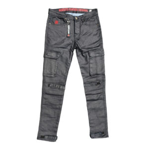 Roberto Raniera 8351 Deep Blue Wax Stretch Denim Jeans