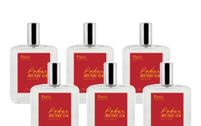 6-Pack Motala Perfumes Paris Pokker Rush 5/4 Eau De Parfum 60ml