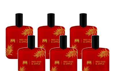 6-Pack Motala Perfumes Red Oud & Apple Eau De Parfum 60ml