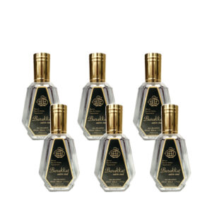 6-Pack Fragrance World Barakkat Satin Oud Eau De Parfum 50ml