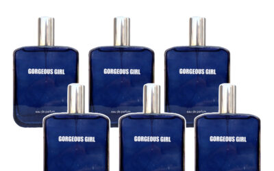 6-Pack Motala Perfumes Gorgeous Girl Eau de Parfum 60ml - Good Girl by Carolina Herrera