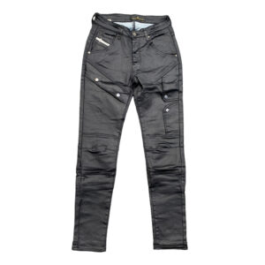 Roberto Raniera 8343 Black Wax Stretch Denim Jeans