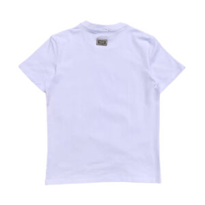 Roberto Raniera SS24 Elegant Logo White Crewneck T-Shirt