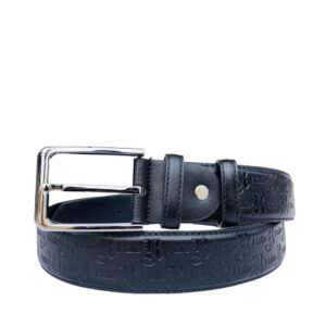 Roberto Raniera Exclusive S243 Black Leather Belt
