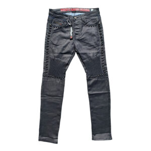 Roberto Raniera 8350-1 Deep Blue Wax Stretch Denim Jeans