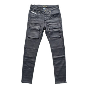Roberto Raniera 8347 Deep Blue Wax Stretch Denim Jeans
