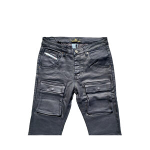 Roberto Raniera 8347 Deep Blue Wax Stretch Denim Jeans