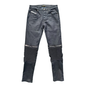 Roberto Raniera 8349 Deep Blue Wax Stretch Denim Jeans