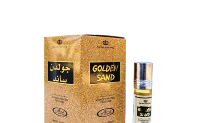 6-Pack Al-Rehab Crown Perfumes Golden Sand Oil Parfum 6ml